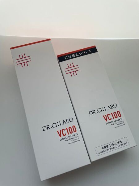 【最新版】ドクターシーラボ VC100エッセンスローションEXV 285ml 本体+レフィル