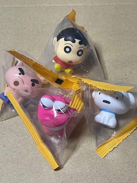 クレヨンしんちゃん ソフビフィギュア 4体セット