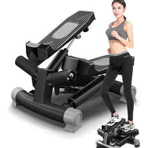 ステッパー 静音 ハンドル付き 踏み台 昇降 縦型クライマー クライミング 折りたたみ式 健康器具 足踏み 美脚 有酸素運動