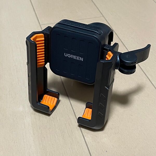 UGREEN 自転車用スマホホルダー ロードバイク オレンジ