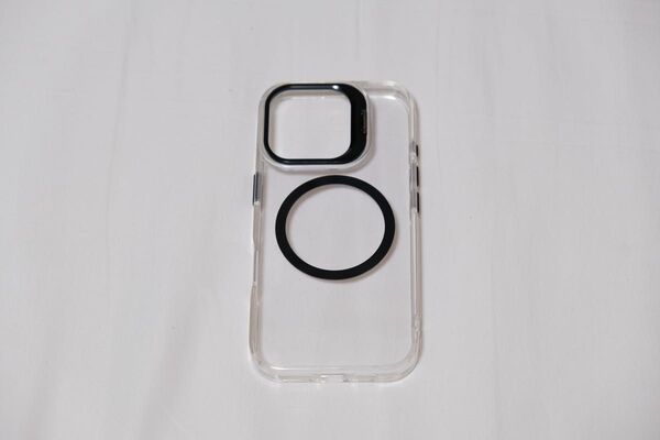 iPhone16pro MagSafe スタンド付き クリア ケース