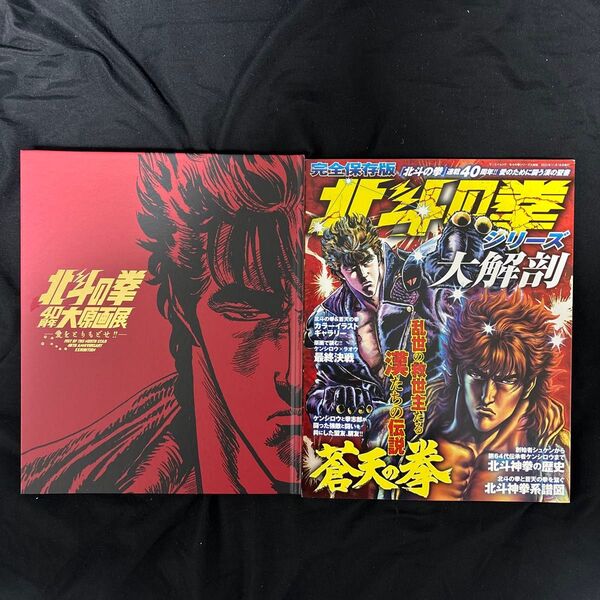 北斗の拳 原画展 図録 蒼天の拳 40周年 大解剖本