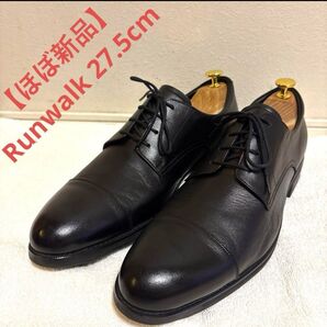 【ほぼ新品】Run walk 27,5cm ビジネス 防水 黒 ゴアテックス