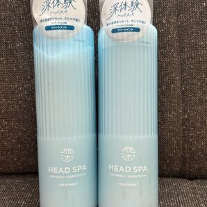 h&s 深体験ヘッドスパ リフレッシュ× さらつや トリートメント2本 新品