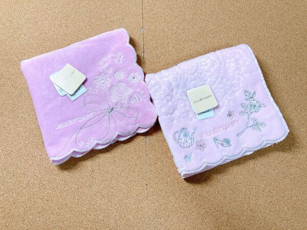 新品・未使用品JILLSTUARTタオルハンカチ2枚