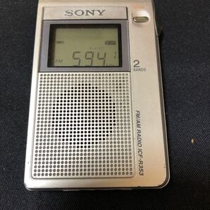 E33早い物勝ち!SONY FM/AM ICF-R353
