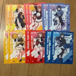 セブンイレブン限定 学園アイドルマスター クリアファイル6種×各2枚 合計12枚