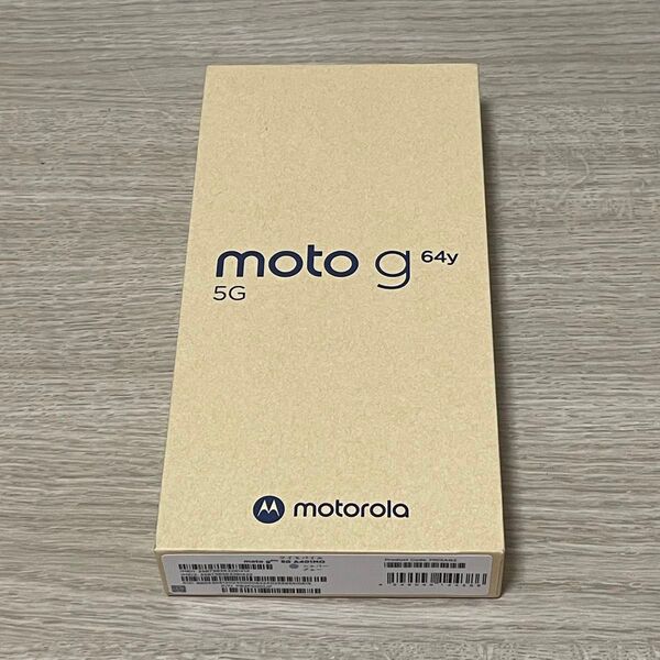MOTOROLA moto g64y 5g 128GB シルバーブルー