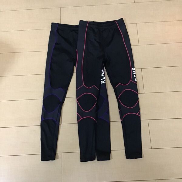 Number ナンバー RCNB ロングスパッツ パンツ タイツ 2枚セット