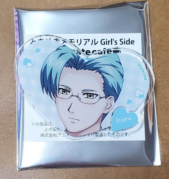 ときめきメモリアルgirl's side ときメモgs カフェ アクリルバッジ 氷上格