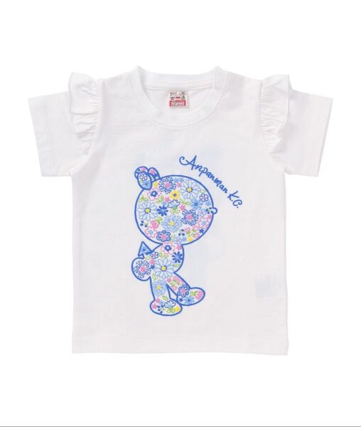 アンパンマンキッズコレクション お花モチーフシルエットTシャツ 100 新品未使用