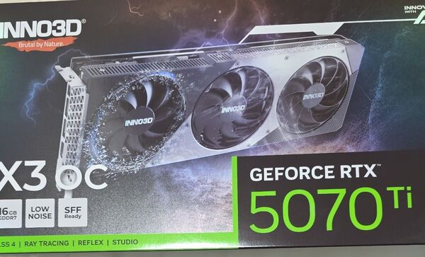 ELSA Inno3D GeForce RTX 5070 Ti X3 OC
