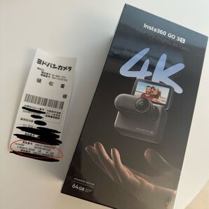 ラスト1個 新品未開封 領収書付き insta360 go 3s ブラック 64GB