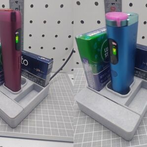 glo Hilo & hyper pro対応 充電スタンド 簡単取外し 大理石調