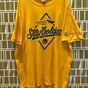 【限定品】古着 NBA final ウォリアーズ Golden State Warriors 2019 ファイナル記念Tシャツ