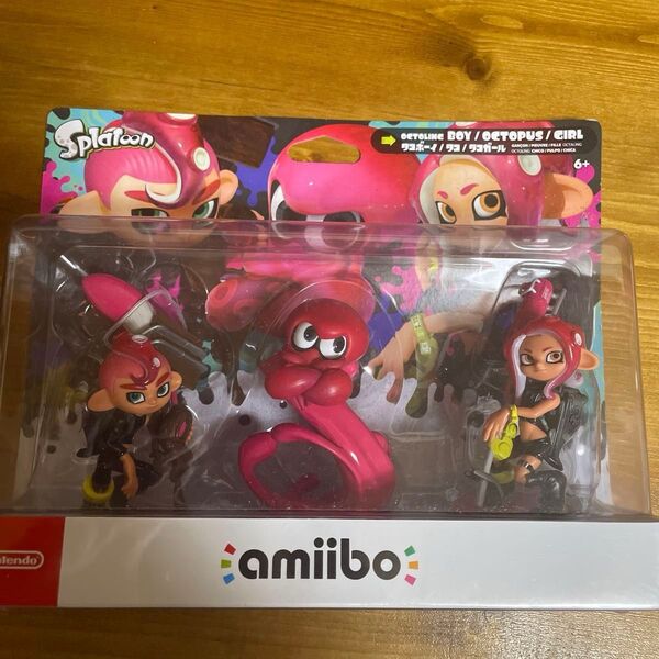 amiibo トリプルセット タコガール/タコ/タコボーイ スプラトゥーンシリーズ アミーボ