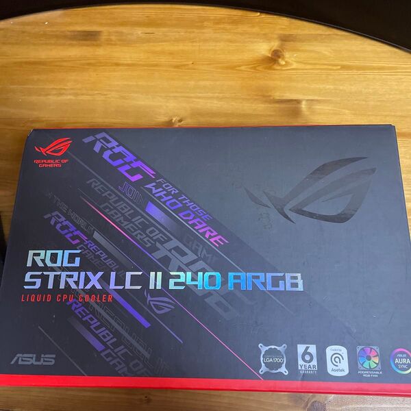ASUS ROG STRIX LC II 240 ARGB 水冷CPUクーラー 新品未使用