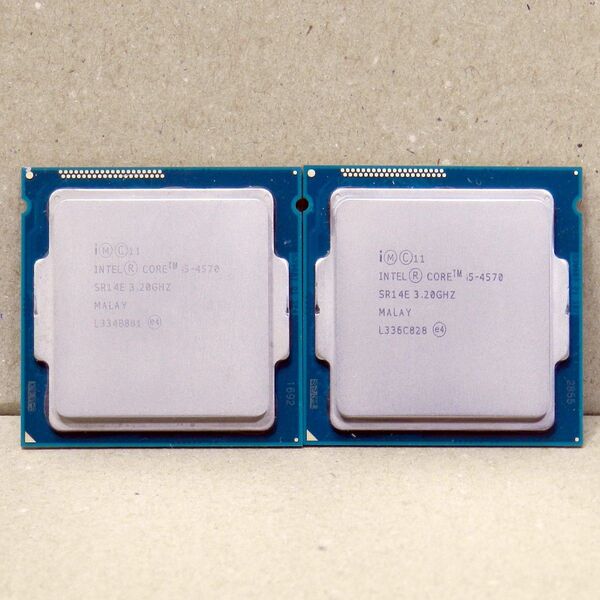 intel core i5-4570 CPUのみ 2個セット