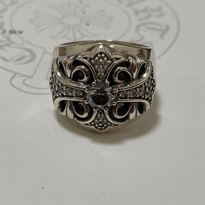 CHROME HEARTS キーパーリング 22号 シルバー インボイス写し 指輪