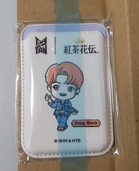 当選品 Tiny TAN Jung Kook 紅茶花伝コラボ オリジナル マグネットカードケース BTS 非売品