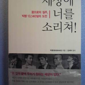 韓国語/音楽「世界に君を叫べ：夢への疾走、BIGBANG ビッグバン 13140日間の挑戦」