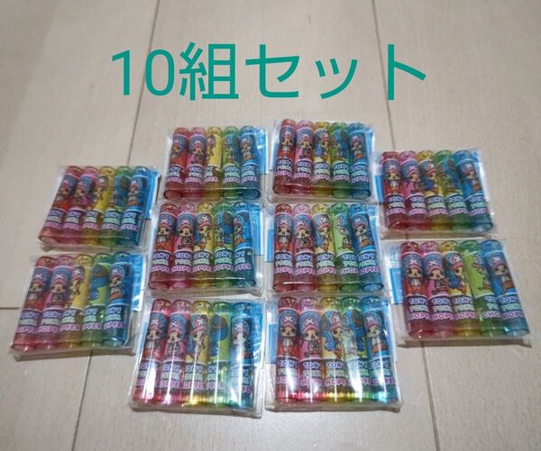 新品未使用 ワンピース チョッパー 鉛筆キャップ 10組セット