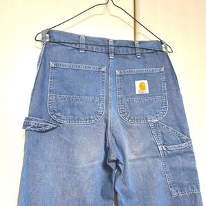 美品 Misscarhartt Carhartt デニム ペインターパンツ S カーハート ダックペインターパンツ ワーク