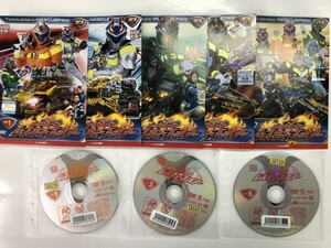 A)中古DVD 「トミカヒーロー レスキューファイアー 1～5」 5枚セット