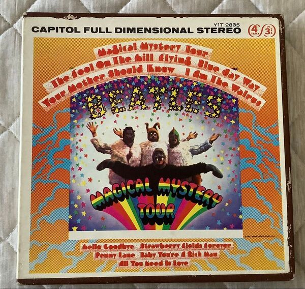 ザ ビートルズ オープンリールテープ マジカルミステリーツアー BEATLES Reel to Reel