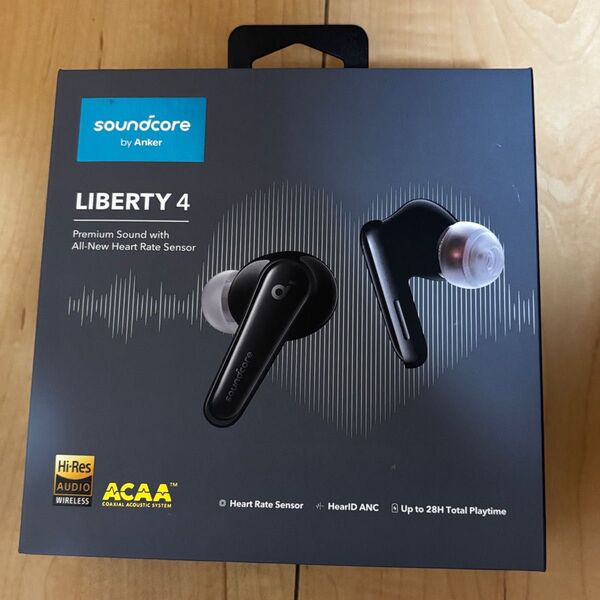 sound core Liberty4 Anker Bluetooth イヤホン ブラック