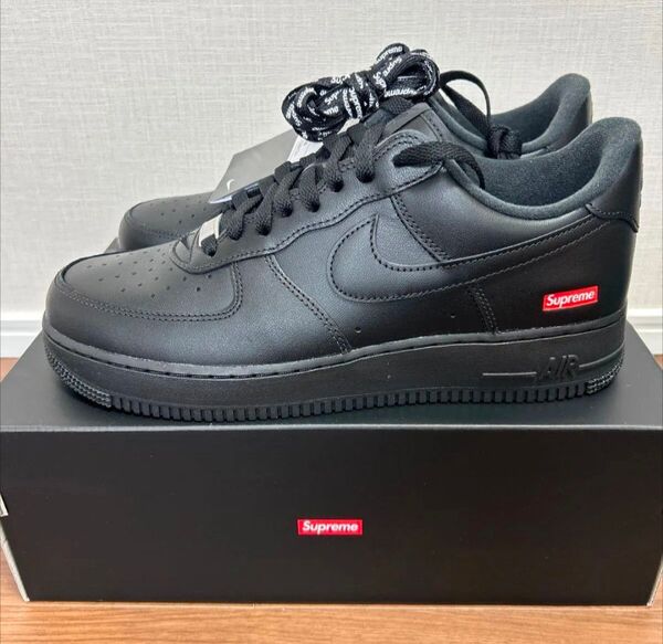28.5cm 未使用 SUPREME × AIR FORCE 1 LOW "BLACK"