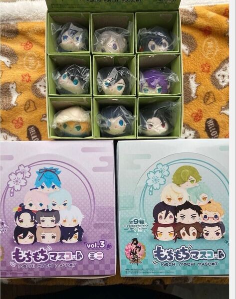 刀剣乱舞 もちもちマスコット ミニ vol.1・2・3