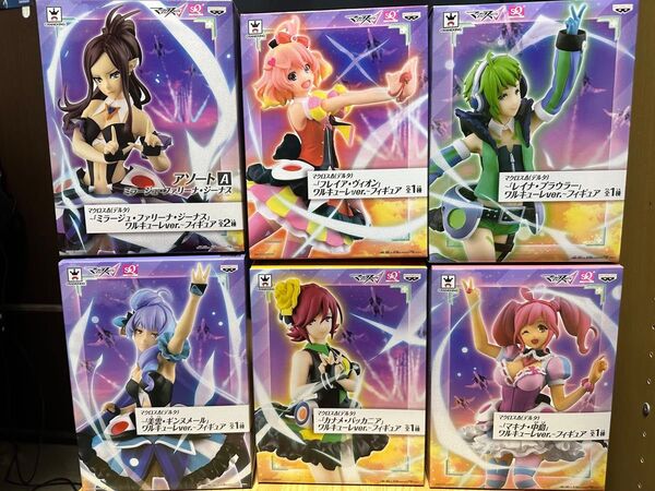 マクロスΔ ワルキューレ.ver フィギュア6体セット