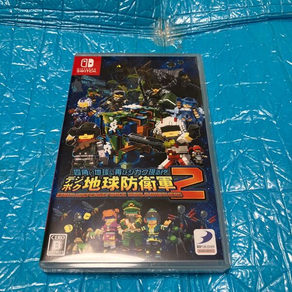 【Switch】 四角い地球に再びシカク現る デジボク地球防衛軍2 EARTH DEFENSE FORCE:WORLD
