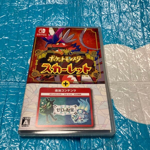 【Switch】 ポケットモンスター スカーレット+ゼロの秘宝 値下げ不可