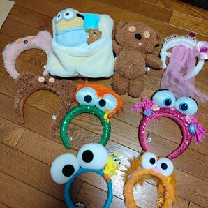 USJ ユニバ セサミストリート ミニオン カチューシャ まとめ売り