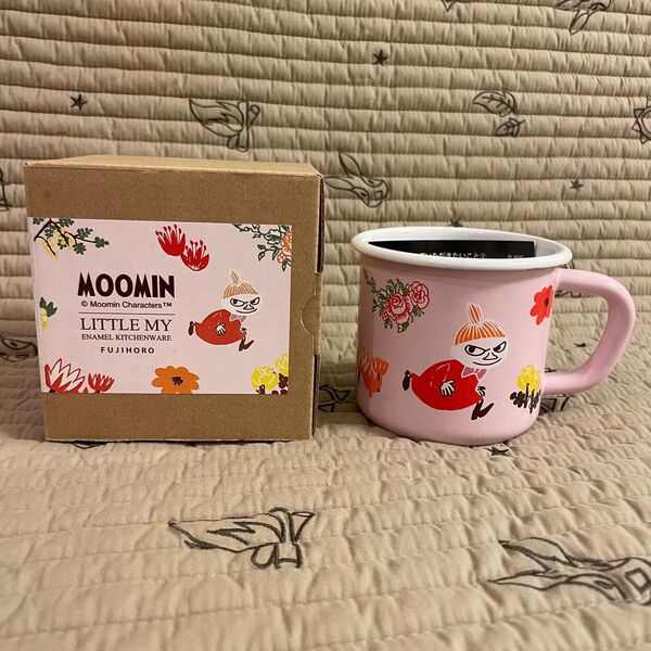 富士ホーロー マグカップ 8cm リトルミイ コップ MTP-8MG 琺瑯 ムーミン MOOMIN LITTLE MY