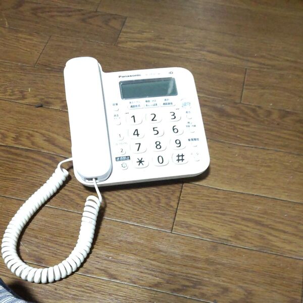 Panasonic 電話機 VE-GD-W ホワイト