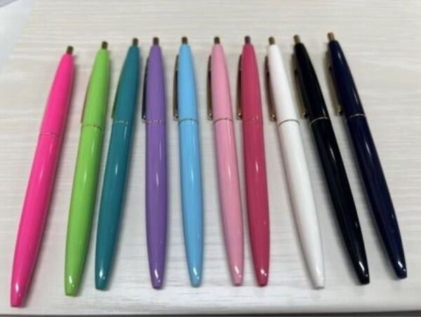 ビック(Bic) クリックゴールド(油性ボールペン黒0.7mm ) 10色