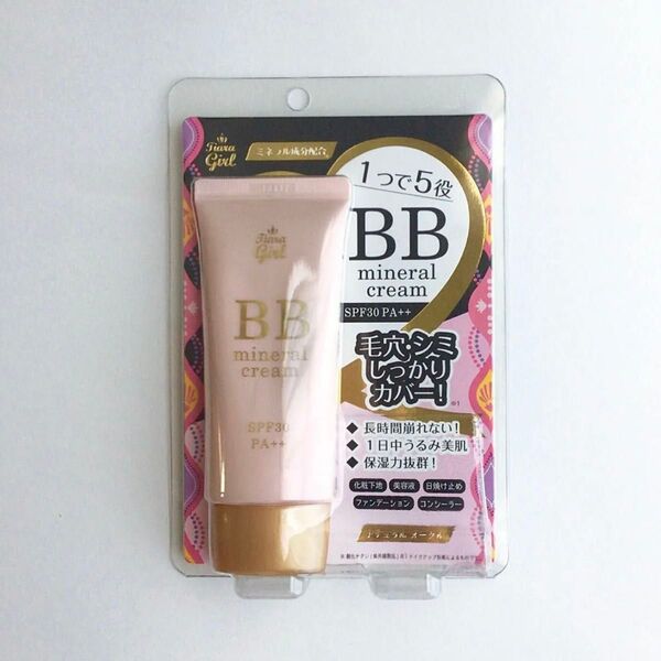 ティアラガール BBミネラルクリーム 〈ナチュラルオークル〉SPF30PA++ 50g