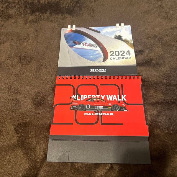 TOMEI とLiberty Walk 2024年卓上カレンダー 2個セット