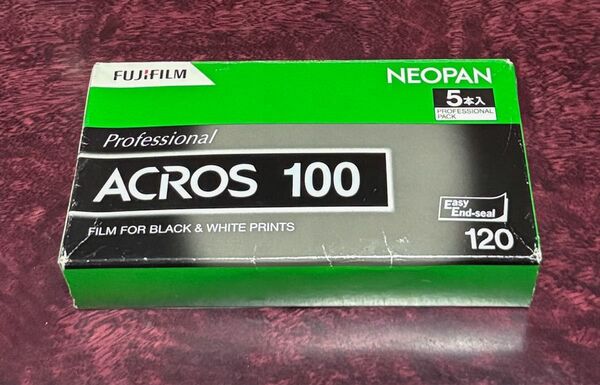 富士フイルム アクロス 100 期限切れ 120mm