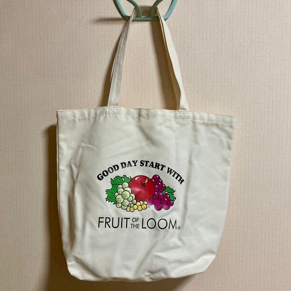 フルーツオブザルーム トートバッグ アイボリー Fruit of the Loom