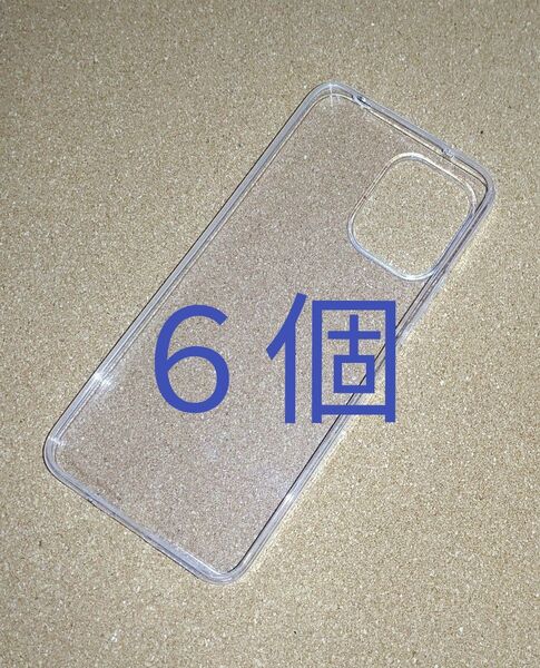 6個セット Redmi12 5G / 4G 透明 ソフト TPU ケース