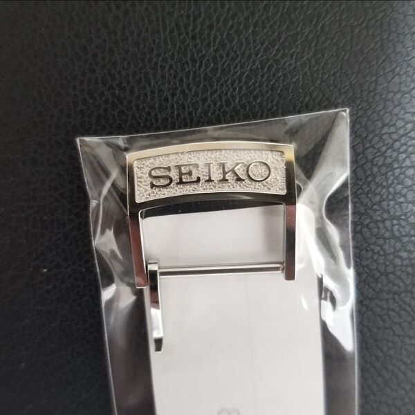新品 セイコー SEIKO 尾錠 取付幅16mm 時計ベルト用 ステンレス シルバーカラー
