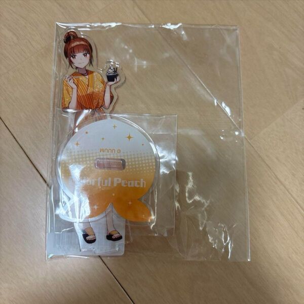 カラフルピーチ 極楽湯 アクリルスタンド えと