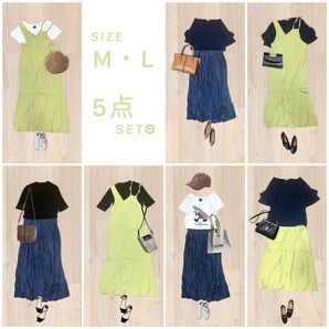 温泉旅行コーデ 5点セット まとめ売り レディース服