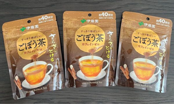 伊藤園 さらさらとける すっきり香ばしいごぼう茶 32g(40杯分)×3袋