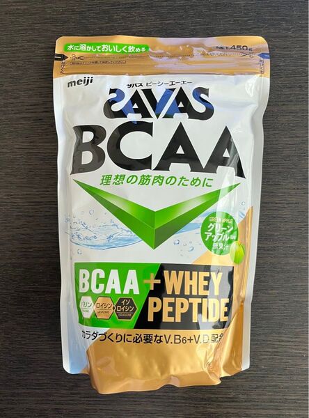 ザバス BCAAパウダー ・グリーンアップル風味 450g