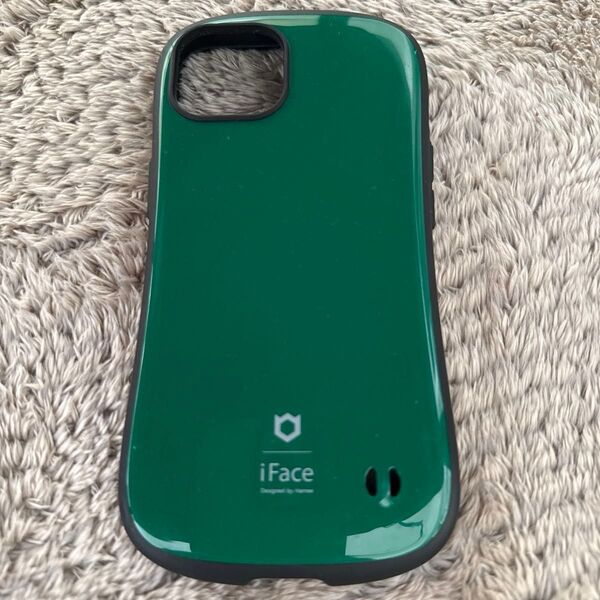 iFace スマホケース グリーン
